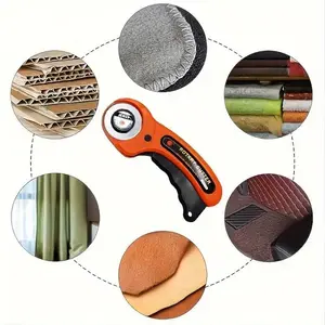 Patchwork Wheel Knife, Leather Cutting Blade, Handheld Roller Knife, DIY Sewing Accessories, Fabric Rotary Cutter Machine, Sewing Tools