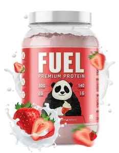 PANDA SUPPLEMENTS GMP-Certified Edible Protein Powder - Whey Protein Supplements, Dietary Fitness Support for Muscle Growth, Workout Fuel with Multiple Options