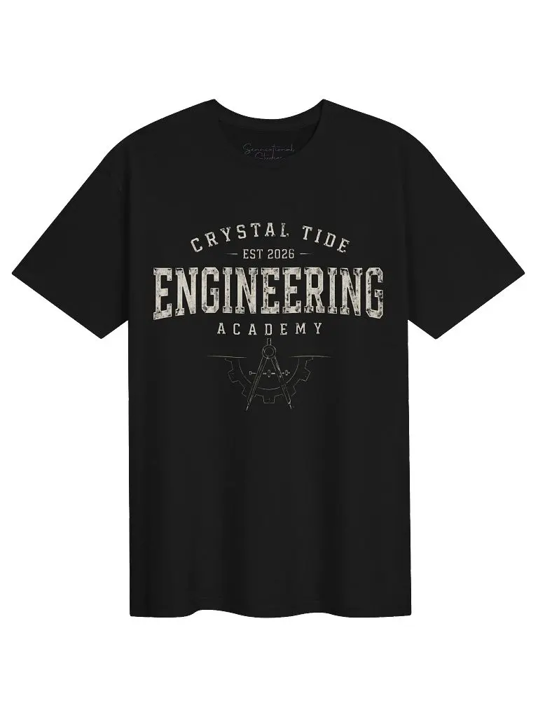 Crystal Tide Academy™ | Official Engineering Tee