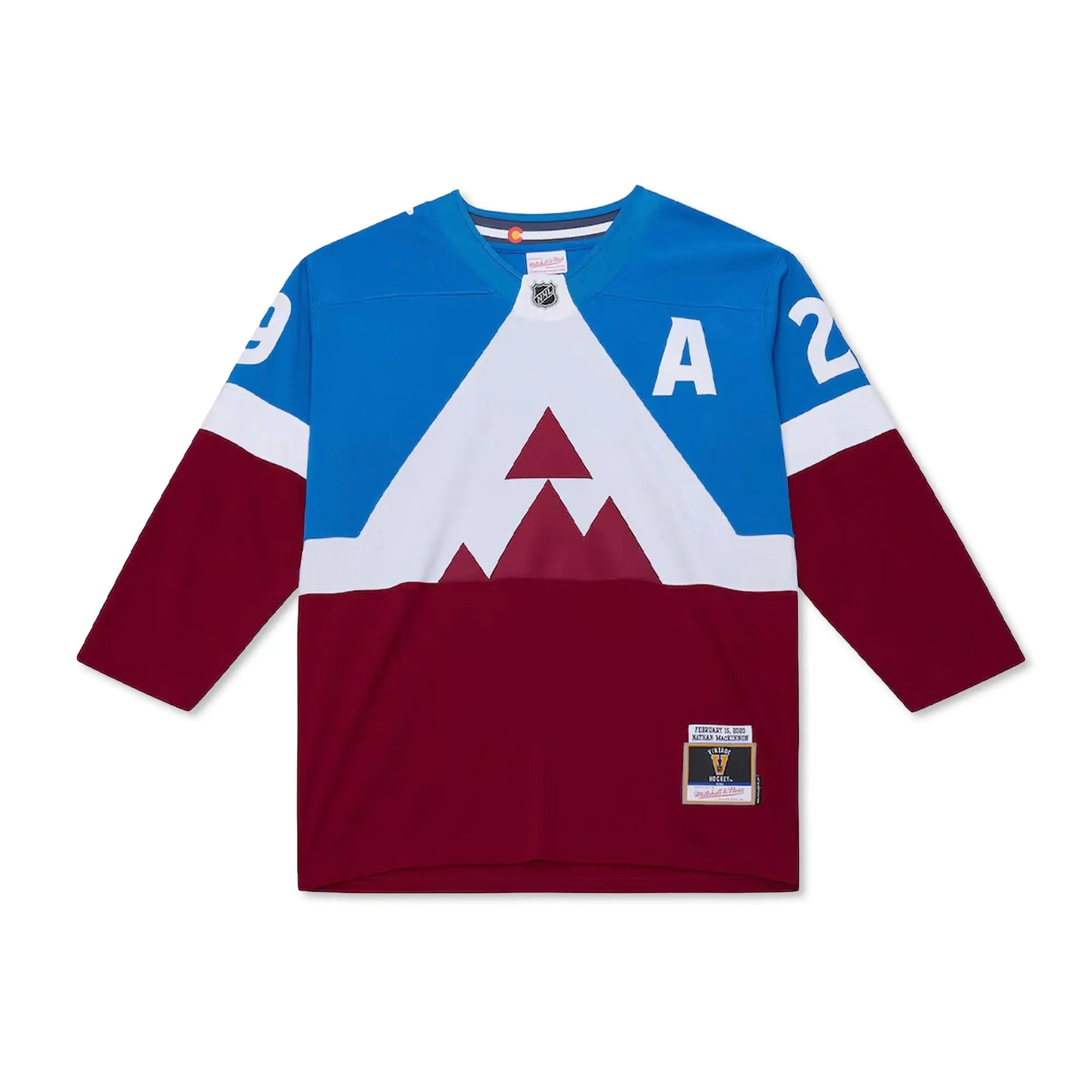 Mitchell & Ness NHL Stadium Series Dark Jersey Colorado Avalanche 2020 Nathan Mackinnon