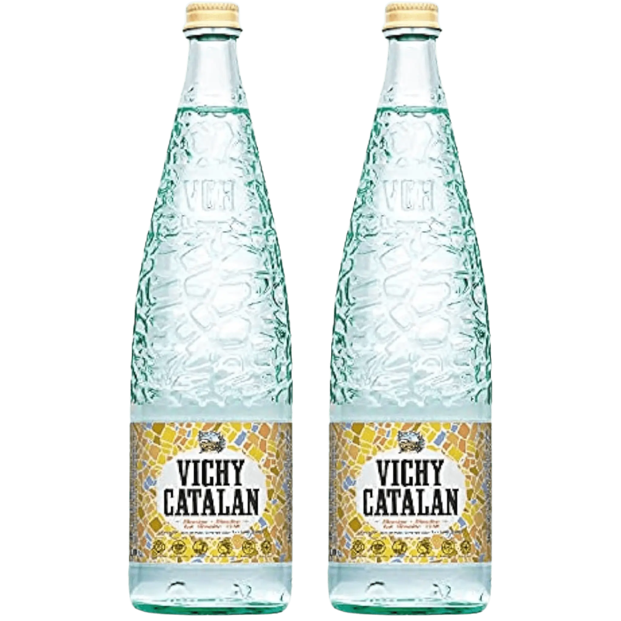 Vichy Catalan - Spain - Sparkling Water - 1 Liter (2-Pack)
