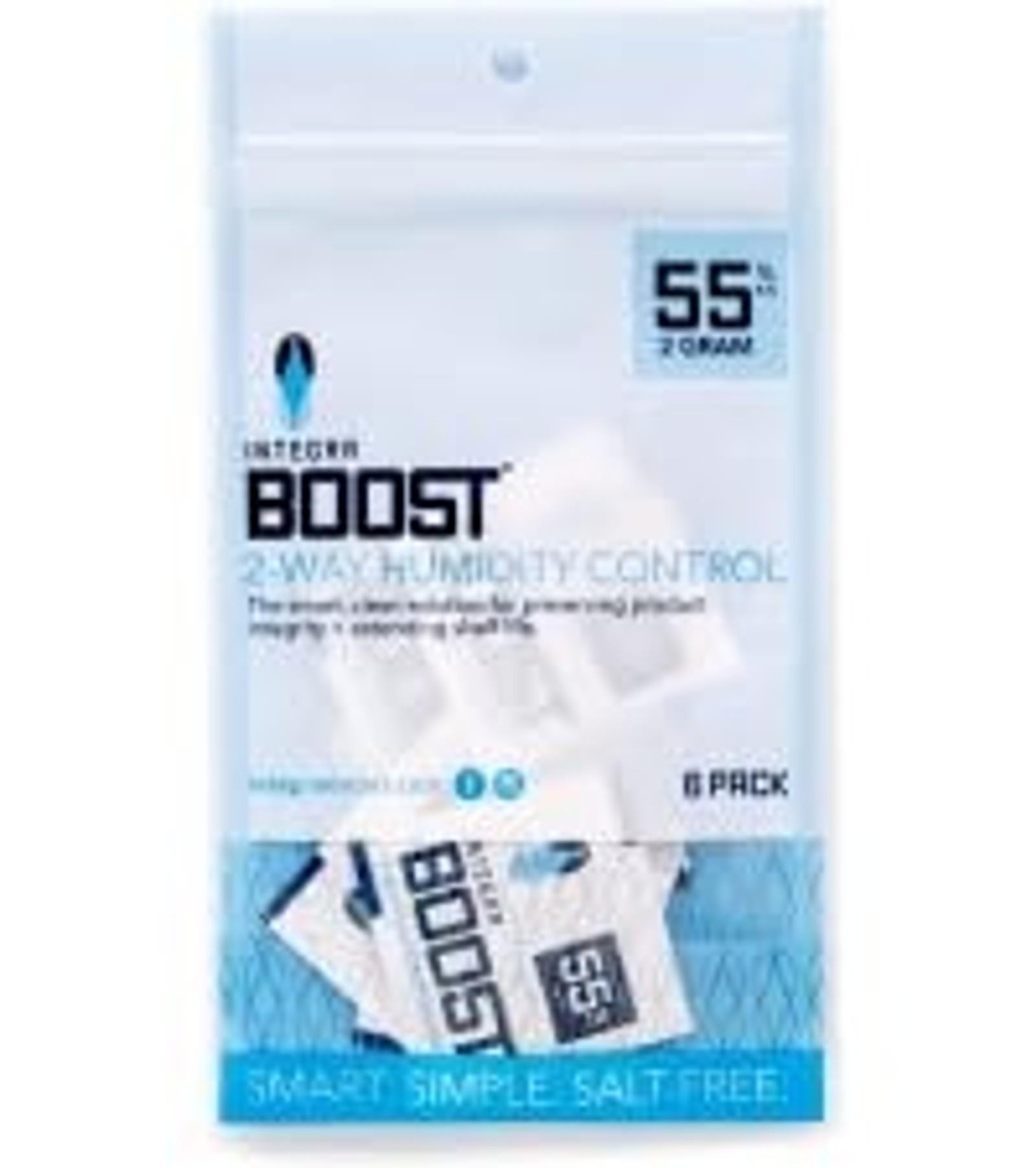 Integra Boost 62% RH, 2 Way Humidity Control Packs – 8g Size for Storing Up to 1oz – Pack of 6 Moisture Absorbers for Small Jars & Containers – Humidifier Packets for Herbs & Spices in Resealable BagGift