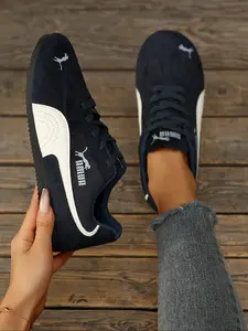 Multicolor Casual Retro Style Comfortable Soft Sole Sports Shoes, Versatile Fashion Sneakers for Daily Wear, Unisex Footwear