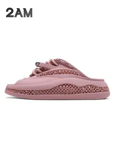 2am Monster Slider Technology 3D Printed Slippers, Thick Sole Height Increasing Unisex Design, Comfortable Footwear for All Seasons