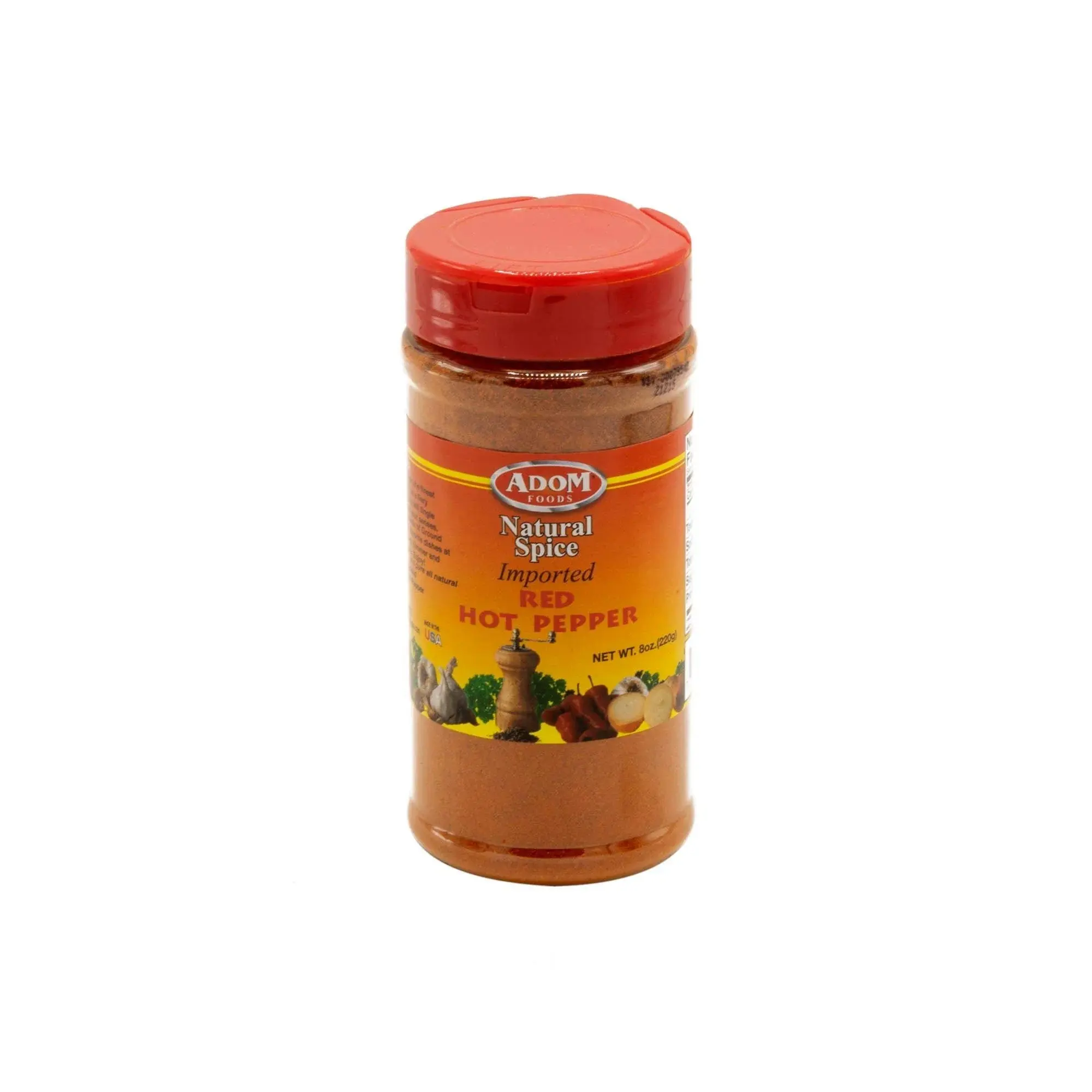 Adom Red Hot Pepper – Authentic Ghanaian Ground Chili Pepper Seasoning