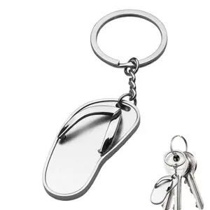 Shoe Flops Slipper Keychain Jewelry Unique Design Fashion Keyring Gift Key Chain Ring Fashion Simple Key-chain