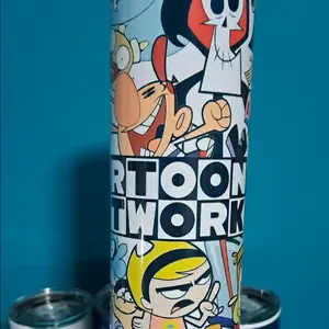 90s cartoon tumbler