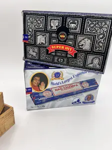 Nag Champa and Super Hit Aromatherapy Incense, Home Fragrance Freshener Relaxation Box