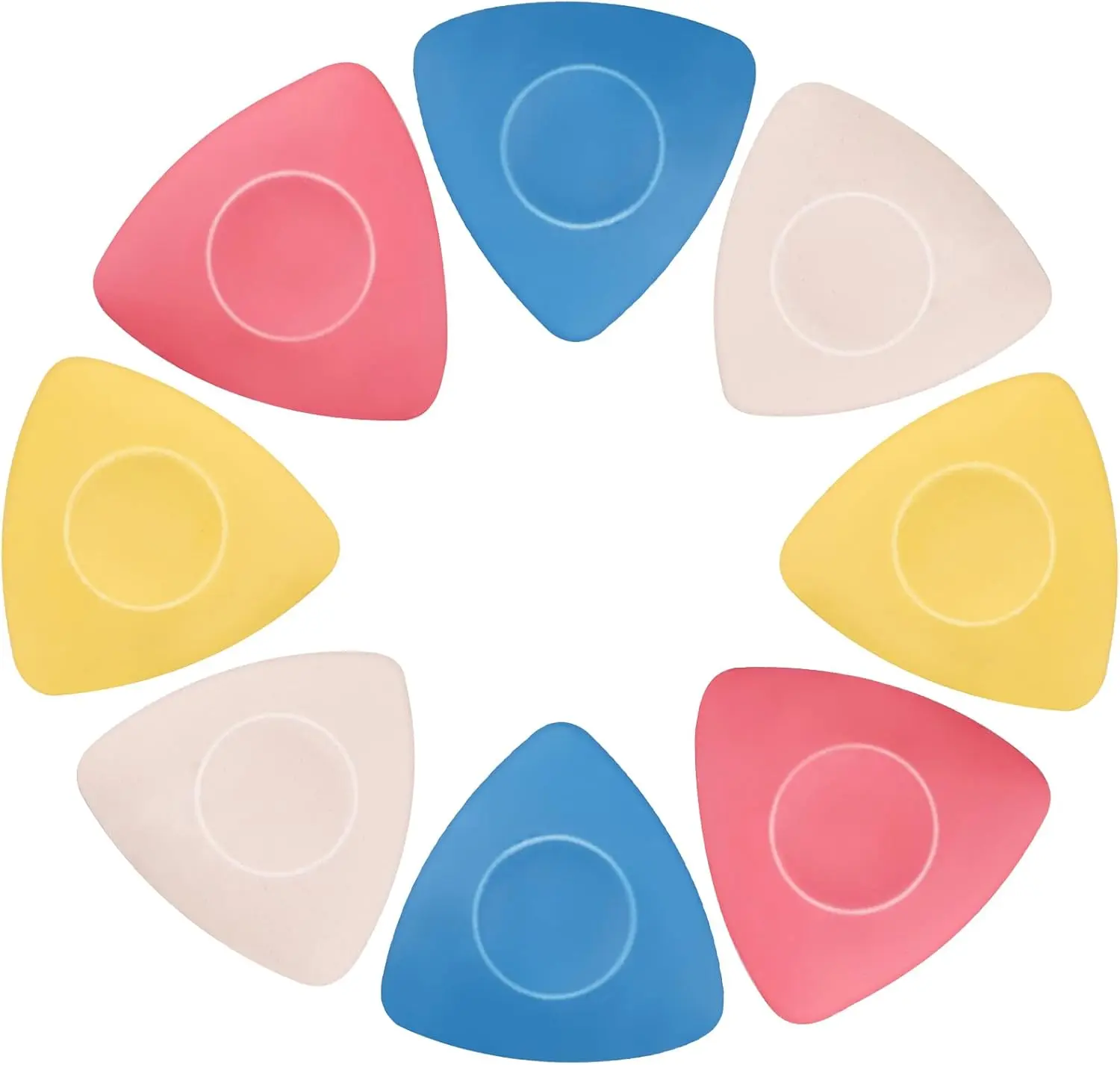 8 Pieces Triangular Sewing Chalk, Fabric Marker for Sewing, Washable and Reusable, Tailor's Chalk for Precision Marking on Fabric.
