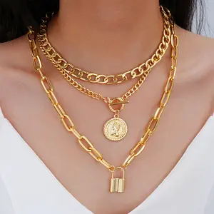 【PANDA Jewelry】Dainty Necklace for Women – Trendy Chunky Charm Pendant on Adjustable Chain, Birthday Gift for Mom, Wife, Teen Girls, Grandma & Sister Jewellery