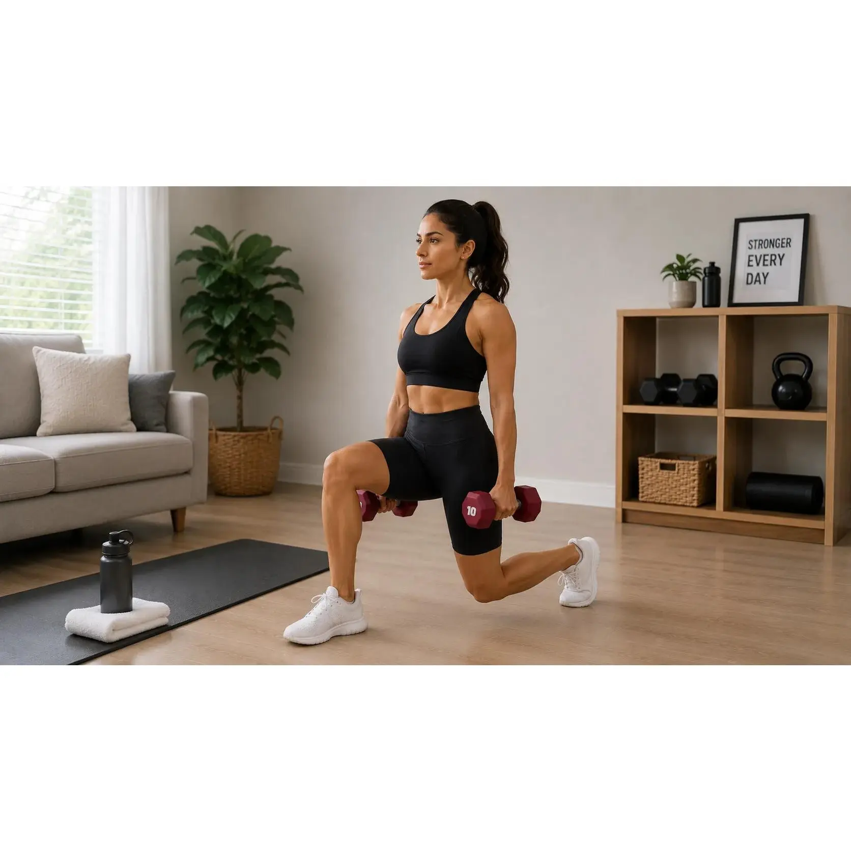 Neoprene Hex Dumbbell Set - Comfortable Grip Weights Dumbbell Set for Home Fitness, Multi-Muscle Training & Tone-Strength Building Gear, Multi-Muscle Training Dumbbells Home Gym Equipment
