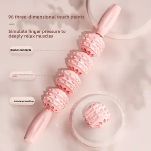 Massage stick, spiked roller, muscle relaxer, slimming tool, calf massage roller, fitness fascia stick, Langya roller
