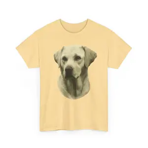 Manateez Men's Hangover 2 Alan Labrador Dog Tee Shirt (US, Alpha, 3X-Large, Regular, Regular, Banana) tee