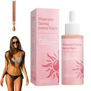 NEW SALE 2026 !!! Sunless Tanning Drops,Drinkable Sunless Tanning Drops,Oral Self Tanner for Face & Body,Natural Ingredients For All Skin Types