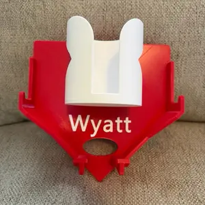 Baseball or Softball Dugout Organizer Brayden - Personalized Storage for Drinks Bat Glove Helmet - Custom Colors - Ideal for Players