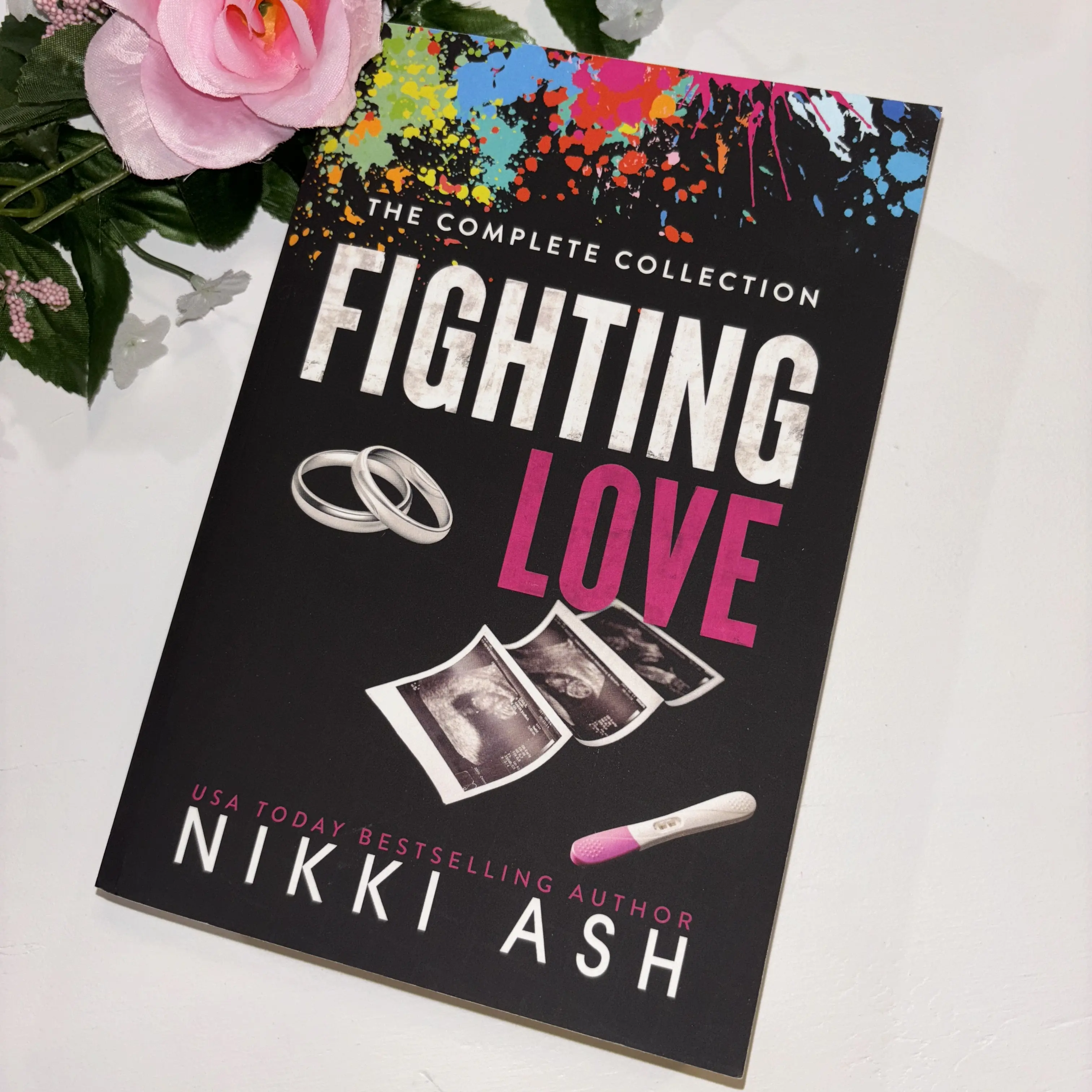 Fighting Love signed paperback by Nikki Ash