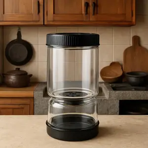 Glass Kimchi Jar Container