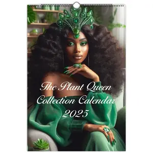 Plant Queen Wall calendar (Birthstone Editon) 2025 (US & CA)