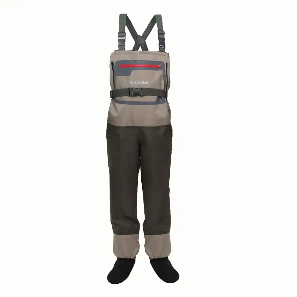 Kylebooker Outdoor Breathable Neoprene Stockingfoot Fishing Chest Waders - Model KB004