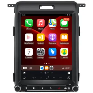 12.1" Android 13 Car Stereo for Ford F-150 2013-2014 touch screen has Android Auto Wireless Carplay, Bluetooth WIFI supports GPS Navigation