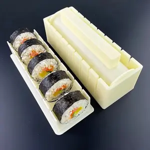 DIY Sushi Making Kit, Seaweed Rice Wrapper Mold, Sushi Roll Maker, Home Kitchen Tools, Sushi Making Accessories Perfect for Homemade Sushi Recipes