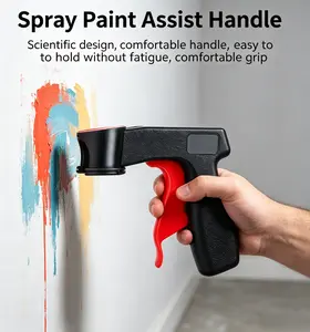 No More Sore Fingers! Ergonomic Spray Paint Gun Handle, Reusable Aerosol Trigger Grip for DIY Painting, Automotive, Graffiti Projects