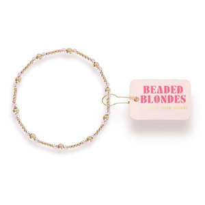 Dainty Sutton Bracelet in Gold with Silver