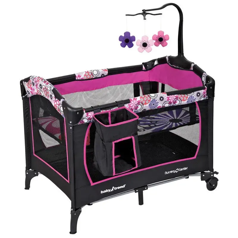 Baby Trend® Portable Nursery Center® Playard w/ Removable Full Bassinet & Tote Bag Baby Trend® Portable Nursery Center® Playard w/ Removable Full Bassinet & Tote Bag