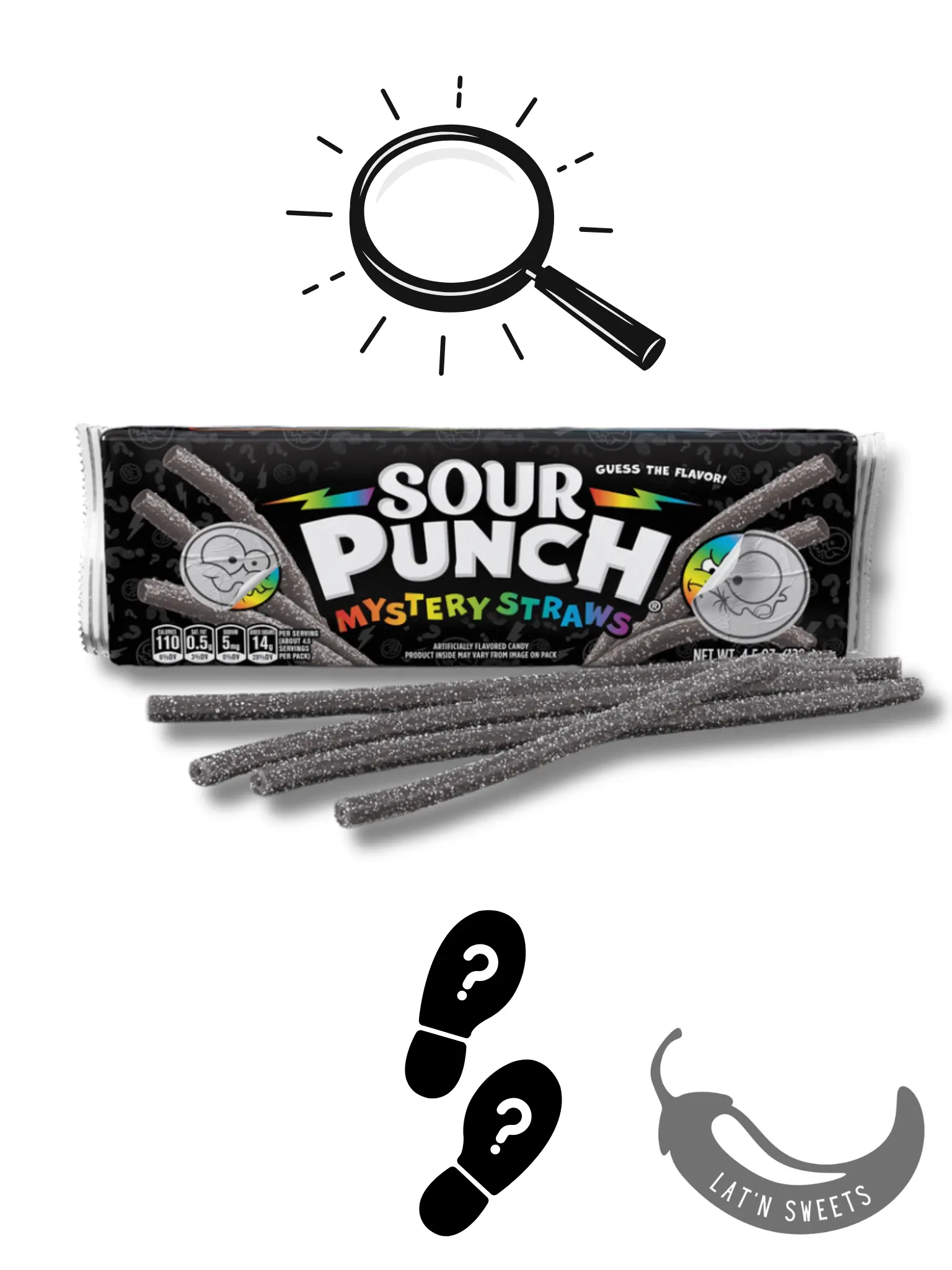Sour Punch Mystery Straws Sour Punch Mystery Straws