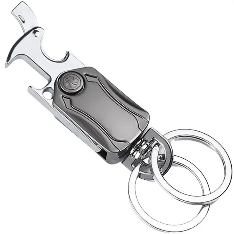 Multifunctional keychains, car keychains, fidget spinners, bottle openers, folding knives, phone stands, stress-relief gifts, everyday household items, men's gifts, and small holiday gifts.