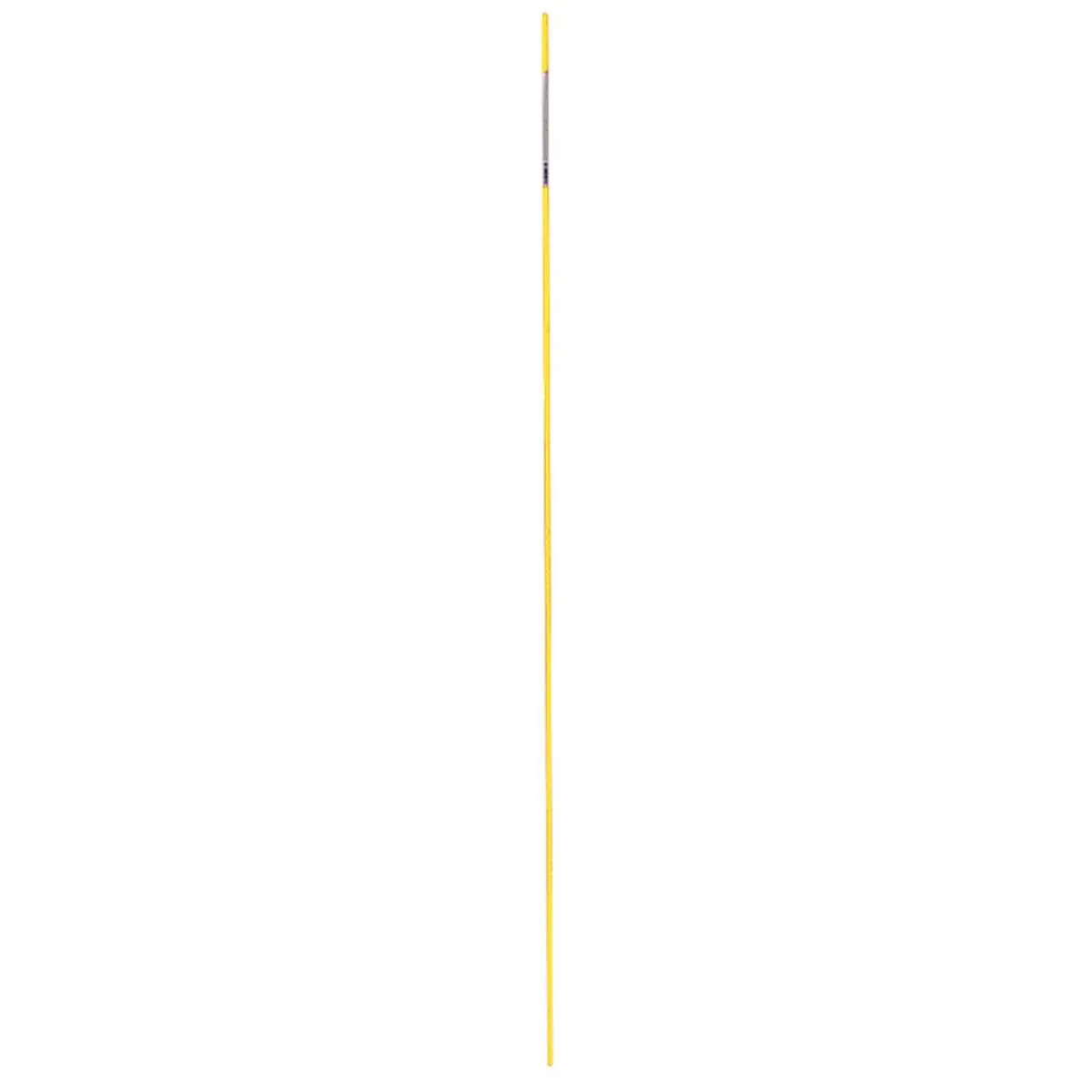 212 MAIN 48 in. Round Yellow Fiberglass Outdoor Driveway Marker with Reflective Tape - Capped for Easy Installation, All-Side Vis., Stability, Unique Design, Durable, Bulk Pack of 50, Model 5033968 (Visible on All Sides)