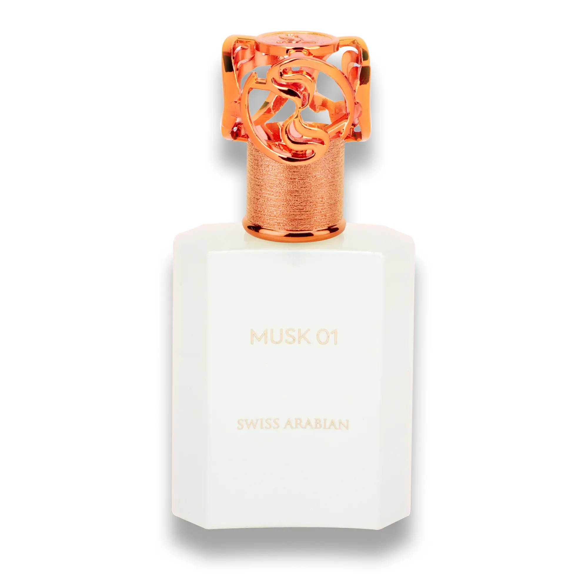 Swiss Arabian Musk 01 Extrait De Parfum for Men & Women – Long Lasting Fragrance – Floral & Musk Fragrance Family – Luxury Arabian Perfume – 1.7 oz (50ML) -