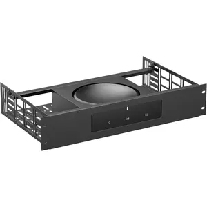 ynVISION.DESIGN Custom Rack Shelf Compatible with SONOS AMP | Rack Mountable | 11 inch Deep Shelf with Back Bar (1)