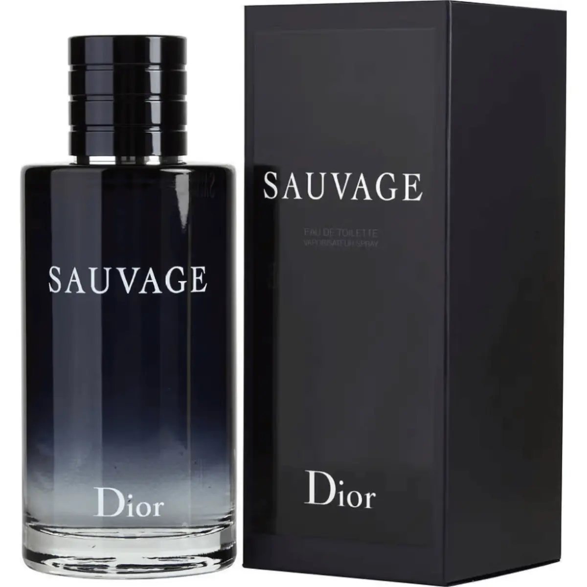 Dior Sauvage Eau de Toilette, Aromatic Woody Fine Fragrance for Masculine Wear, Signature Scent with Spicy Pepper & Lavender, 6.7 oz Spray, Lavender Geranium, New In Box, Spicy Peppery, 6.7Oz