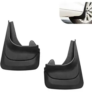 4 PCS Mud Guards for Cars, Rubber Front/Rear Tire Mud Flaps, Splash-proof Side Tire Splash Guard, Suitable for Most Cars SUVs and Trucks (Black)