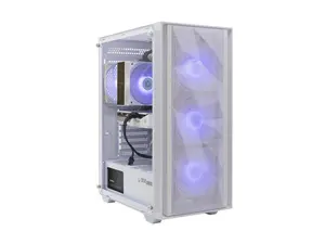 Zotac GAMING MEK AI-Enhanced Gaming PC Desktop Computer - NVIDIA GeForce RTX 5060 8GB, AMD Ryzen 5 9600X Up 5.4GHz, 16GB RGB DDR5, 1TB NVME M.2 SSD, 650W 80+ GOLD PSU, WiFi, Windows 11 Home