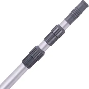 Pool Pole - Professional 12 Foot Telescoping Swimming Pool Cleaning Poles,Adjustable Telescopic Pole,for Skimmer Net,Brush,Vacuum