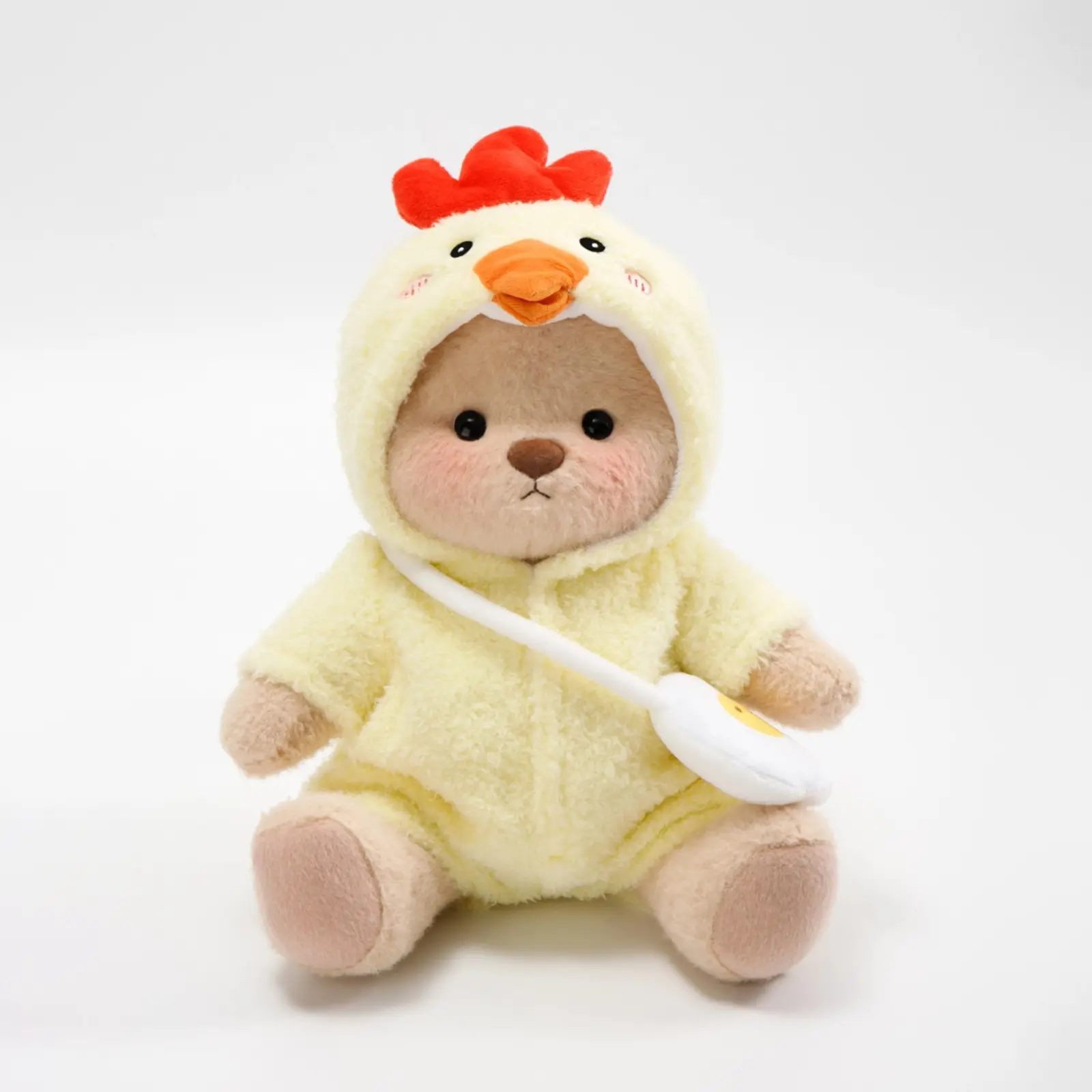Getahug Easter Yellow Chick Bear - Handmade Jointed Huggable Stuffed Animal, Fluffy Stuffed Toy Gift, Fluffy Stuffed Toys