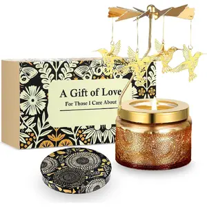 Mothers Day Gifts for Mom from Daughter, Hummingbird Gift for Women Friendship, Rotating Candles for Sister, Unique Birthday Gift for Her, Mothers Day Gifts for Wife Grandma New Mom