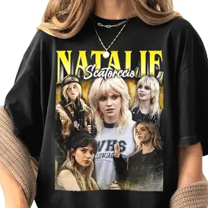 Natalie Scatorccio Yellowjackets Vintage T-Shirt, Retro TV Show Graphic Tee, TV Series Fan Vintage T-Shirt