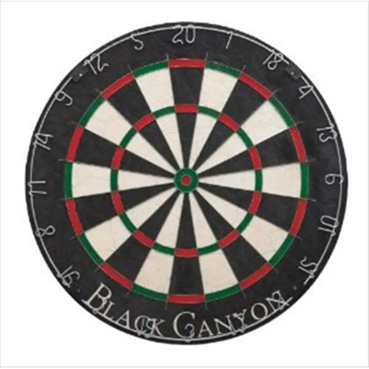 Black Canyon 212 MAIN Bristle Dart Board - Bladed Wire, Blade Embedding Design, Movable Rings, Self-Healing Sisal Fiber for Darts Game Activities, 11.1 Lbs, 13.5 In. Target Area, Durability, Even Wear, Optimum Playing Conditions