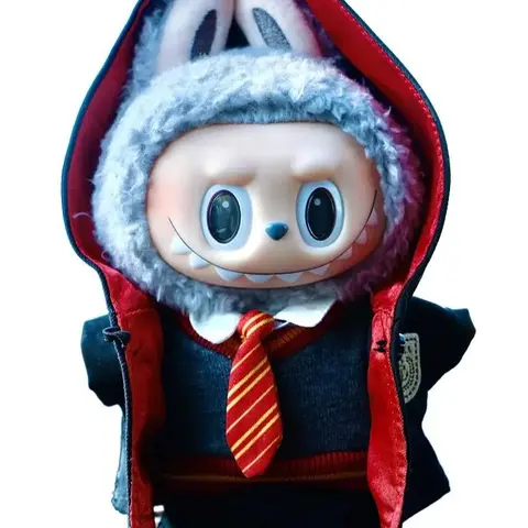 Handmade Doll Clothes | Inspired Wizard School Uniform Set Outfits| 17cm Doll