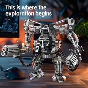 Imperial Mecha Robot Building Block Model Mecha Assembly Toy Robot