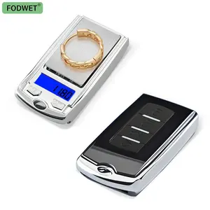 Portable Car Key Shaped Mini Digital Pocket Scale, Digital Pocket Scale with LCD Display, Precision Mini Digital Scale for Home Office, Weighing Scale
