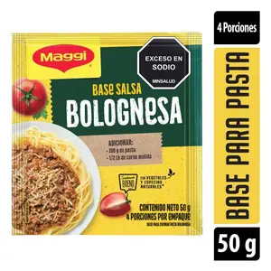 Maggi Bolognese Sauce Base Mix – 50g (1.76 oz) – Classic Italian-Style Pasta Sauce Mix – Imported from Colombia