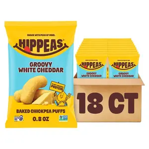 Groovy White Cheddar Puffs