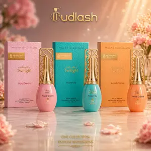 Oudlash Bundle | Perfume Capital | Twilight | Floral Dream + Frozen Lily + Sunset Creme | Unisex Fragrance | 100 ML | Eau De Parfum | Cranberry - Pink Pepper & Peach