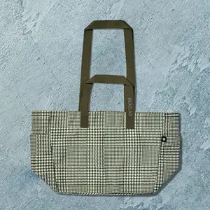 The Everything Everywhere Bag (Houndstooth-Forest) The Everything Everywhere Bag (Houndstooth-Forest)