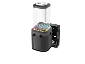 CORSAIR iCUE LINK XD6 RGB ELITE Pump Reservoir Unit CORSAIR iCUE LINK XD6 RGB ELITE Pump/Reservoir offers high coolant flow, a sleek design, RGB lighting, and streamlined connection to the iCUE LINK