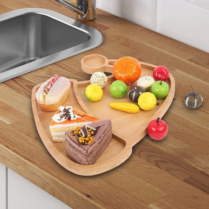 Christmas Decoration Wooden Serving Tray Holiday Items